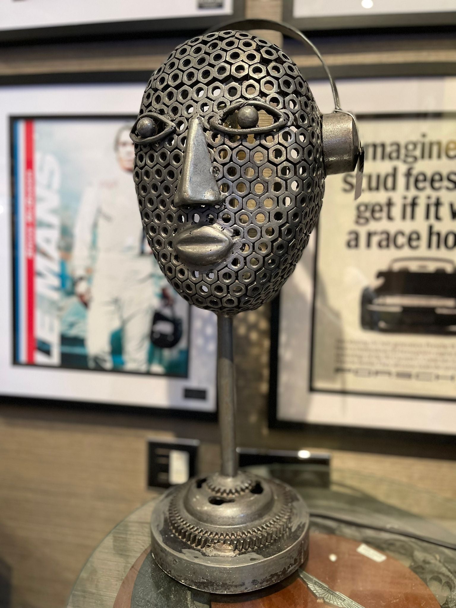 ‘This Lamp is NUTS!’ - An Amazing Hand Crafted Head Lamp - The Man Cave Broadway