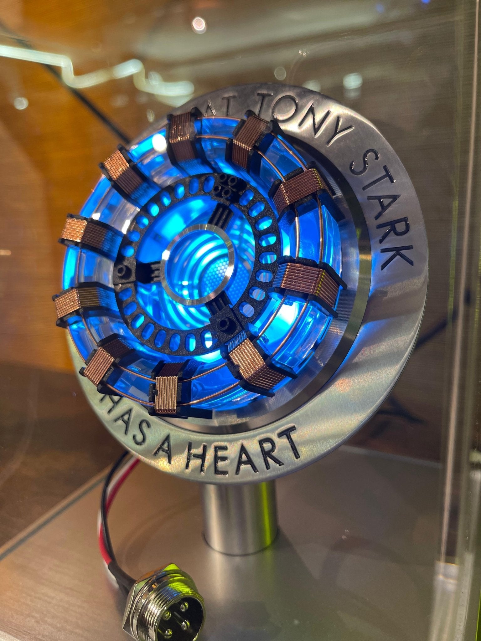 Tony Stark - Iron Man Heart - The Man Cave Broadway