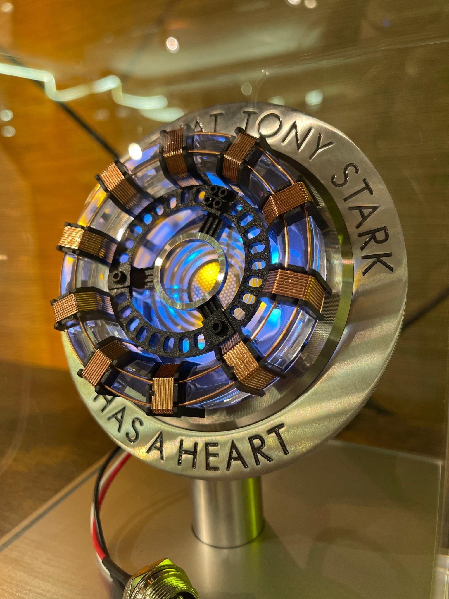 Tony Stark - Iron Man Heart - The Man Cave Broadway