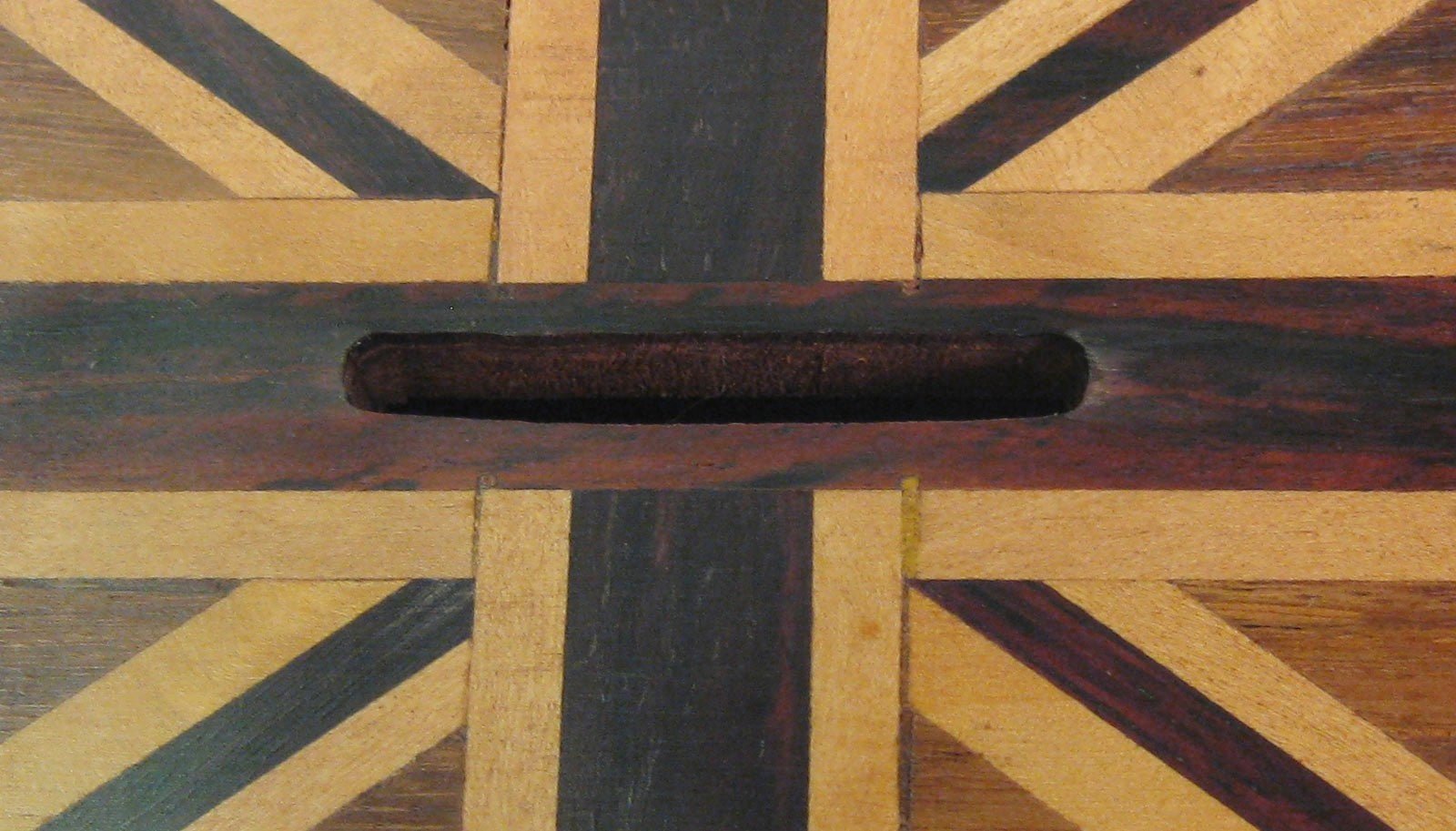 UNION JACK WOODEN MONEY BOX - The Man Cave Broadway
