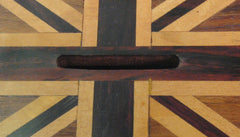 UNION JACK WOODEN MONEY BOX - The Man Cave Broadway