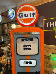 Vintage Style Petrol/Gas Pump with Integral Beer Fridge/Wine Chiller - The Man Cave Broadway