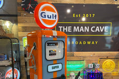 Vintage Style Petrol/Gas Pump with Integral Beer Fridge/Wine Chiller - The Man Cave Broadway