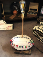 Six Nations Rugby Ball Lamps
