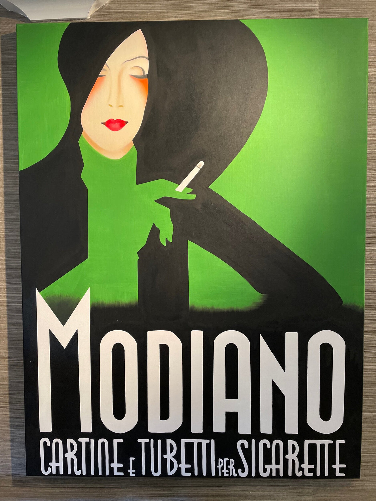 Modiano Hand Painted Art