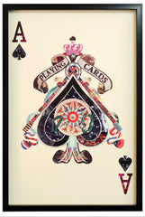 PLAYING CARD LARGE WALL ART Ace of Hearts King Of Hearts Queen of Hearts