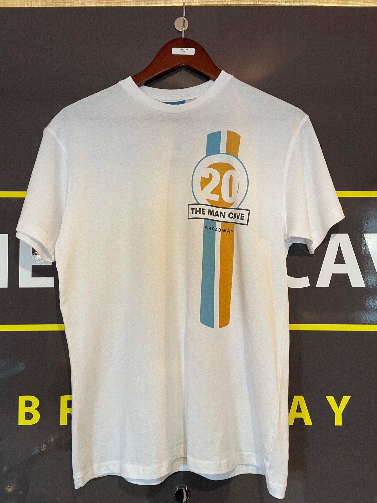 Man Cave T-Shirt Race Number 20 Gulf