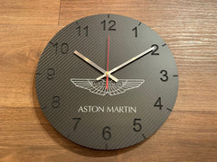 Carbon Fibre Car Clocks Porsche / BMW / Aston / Ferrari / Porsche etc
