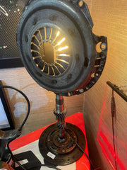 Up-cycled Clutch plate light