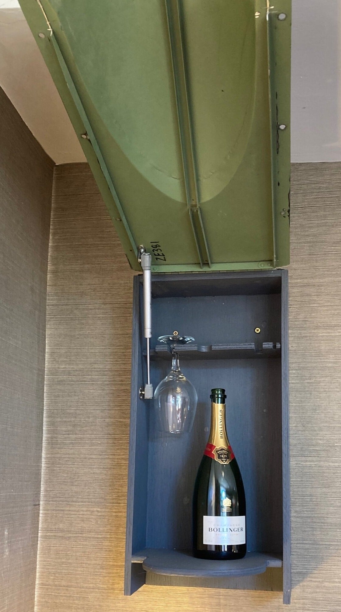 Awesome Genuine Upcycled Lynx Helicopter Bar - The Man Cave Broadway