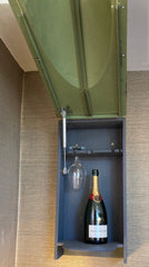 Awesome Genuine Upcycled Lynx Helicopter Bar - The Man Cave Broadway