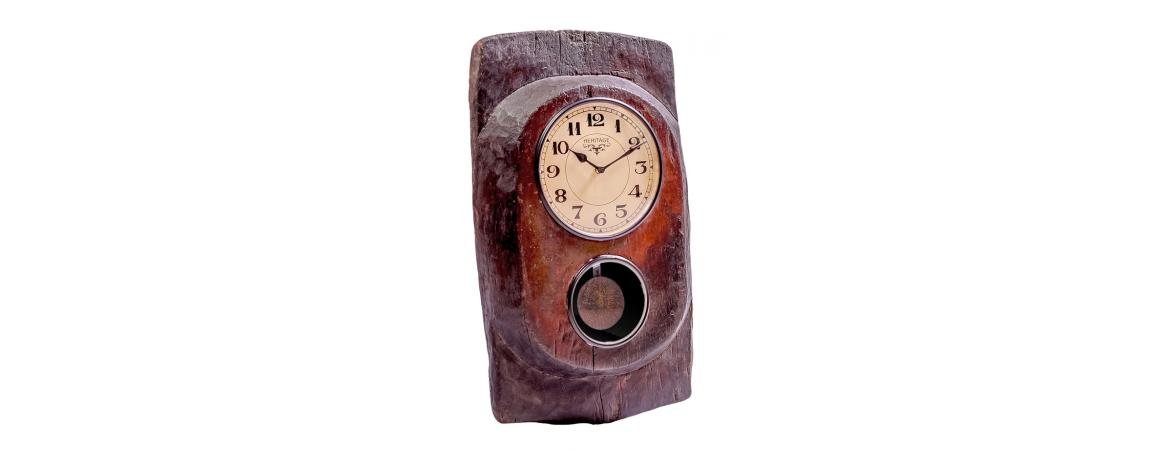 Upcycled Old Wooden clock with Pendulum
