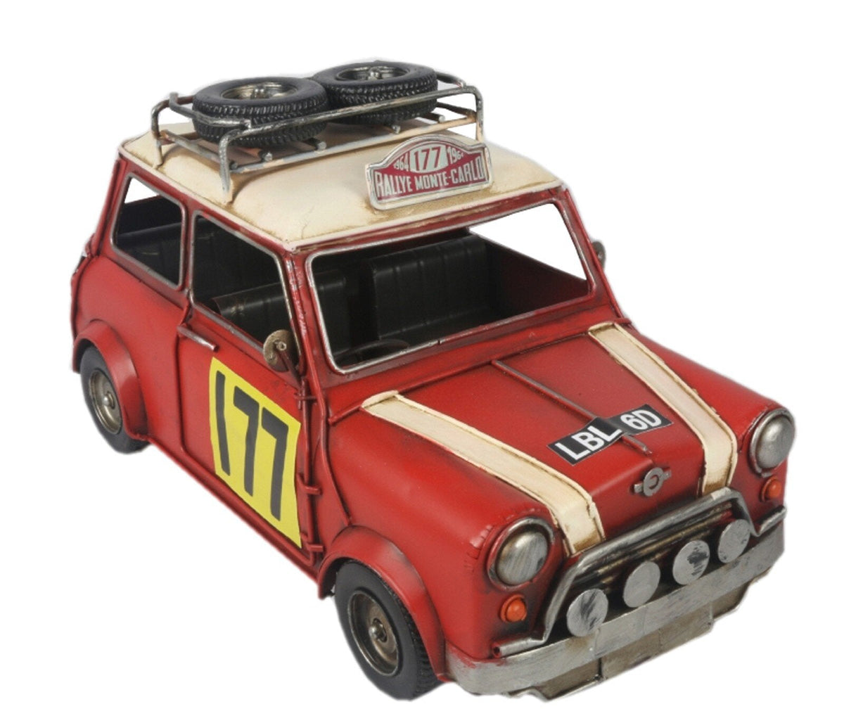 LARGE TIN MINI COOPER - The Man Cave Broadway